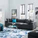 Commix Down Filled Overstuffed 3 Piece Sectional Sofa Set - Gray - MOD4825