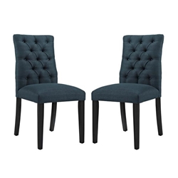 Duchess Dining Chair Fabric Set of 2 - Azure 