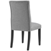 Duchess Dining Chair Fabric Set of 4 - Light Gray - MOD5138