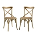 Gear Dining Side Chair Set of 2 - Natural - MOD5164