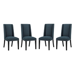 Baron Dining Chair Fabric Set of 4 - Azure 