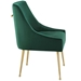 Discern Upholstered Performance Velvet Dining Chair - Green - MOD5252