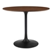 Lippa 36" Round Walnut Dining Table - Black Walnut - MOD5271