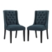Baronet Dining Chair Fabric Set of 2 - Azure - MOD5326
