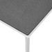 Riverside Aluminum Outdoor Patio Coffee Table - White - MOD5358