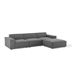 Restore 4-Piece Sectional Sofa - Charcoal Style A