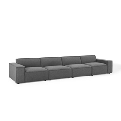 Restore 4-Piece Sectional Sofa - Charcoal Style B 