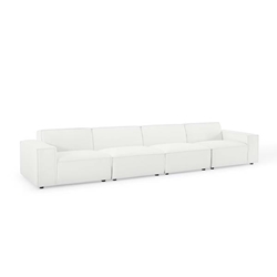 Restore 4-Piece Sectional Sofa - White Style B 