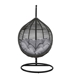 Garner Teardrop Outdoor Patio Swing Chair - Gray Gray - MOD5475