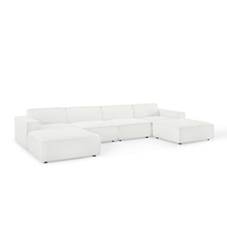 Restore 6-Piece Sectional Sofa - White Style A 