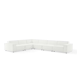 Restore 6-Piece Sectional Sofa - White Style C 