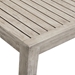 Wiscasset 59" Outdoor Patio Acacia Wood Bar Table - Light Gray - MOD5564