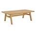 Orlean Outdoor Patio Eucalyptus Wood Coffee Table - Natural - MOD5578
