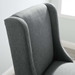 Baron Upholstered Fabric Bar Stool - Gray - MOD5663