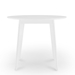 Vision 35" Round Dining Table - White - MOD5696