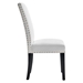 Parcel Performance Velvet Dining Side Chairs - Set of 2 - White - MOD5764