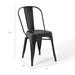 Promenade Bistro Dining Side Chair Set of 2 - Black - MOD5952