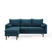 Revive Upholstered Right or Left Sectional Sofa - Azure - MOD5962