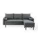 Revive Upholstered Right or Left Sectional Sofa - Gray - MOD5964