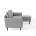 Revive Upholstered Right or Left Sectional Sofa - Light Gray - MOD5965