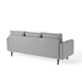 Revive Upholstered Right or Left Sectional Sofa - Light Gray - MOD5965
