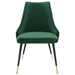 Adorn Tufted Performance Velvet Dining Side Chair - Green - MOD6098