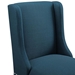 Baron Bar Stool Upholstered Fabric Set of 2 - Azure - MOD6355
