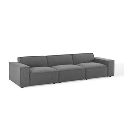 Restore 3-Piece Sectional Sofa - Charcoal 