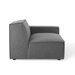 Restore 3-Piece Sectional Sofa - Charcoal - MOD6628