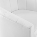 Prospect Performance Velvet Swivel Armchair - White - MOD6713