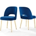 Rouse Dining Room Side Chair Set of 2 - Navy - MOD6796