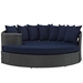 Sojourn Outdoor Patio Sunbrella® Daybed - Canvas Navy Style A - MOD6826