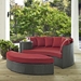 Sojourn Outdoor Patio Sunbrella® Daybed - Canvas Red Style A - MOD6827