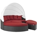 Sojourn Outdoor Patio Sunbrella® Daybed - Canvas Red Style B - MOD6832
