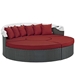Sojourn Outdoor Patio Sunbrella® Daybed - Canvas Red Style B - MOD6832