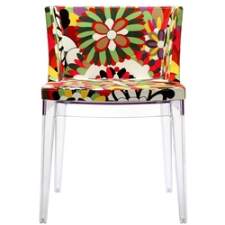 Flower Dining Side Chair - Clear 