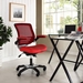 Edge Vinyl Office Chair - Red - MOD7242
