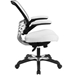 Edge Vinyl Office Chair - White - MOD7244