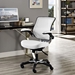 Edge Vinyl Office Chair - White - MOD7244