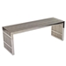 Gridiron Medium Stainless Steel Bench - Silver - MOD7255