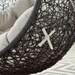 Encase Swing Outdoor Patio Lounge Chair - Beige - MOD7275