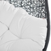 Encase Swing Outdoor Patio Lounge Chair - White - MOD7282
