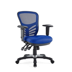 Articulate Mesh Office Chair - Blue 