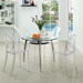 Casper Dining Chairs Set of 4 - Clear - MOD7340