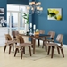 Fathom Dining Chairs Set of 6 - Walnut - MOD7343