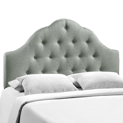 Sovereign Full Upholstered Fabric Headboard - Gray 