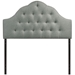 Sovereign Full Upholstered Fabric Headboard - Gray - MOD7426