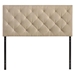 Theodore Full Upholstered Fabric Headboard - Beige - MOD7467