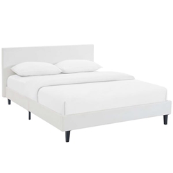 Anya Full Bed - White 