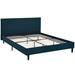 Anya Full Fabric Bed - Azure - MOD7670